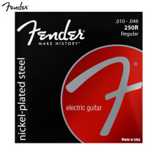 Beauty Finda Flender Electric Guitar Strings 250R Ensemble de six cordes de plaies enrobées de nickel Chaînes de déformation Strings