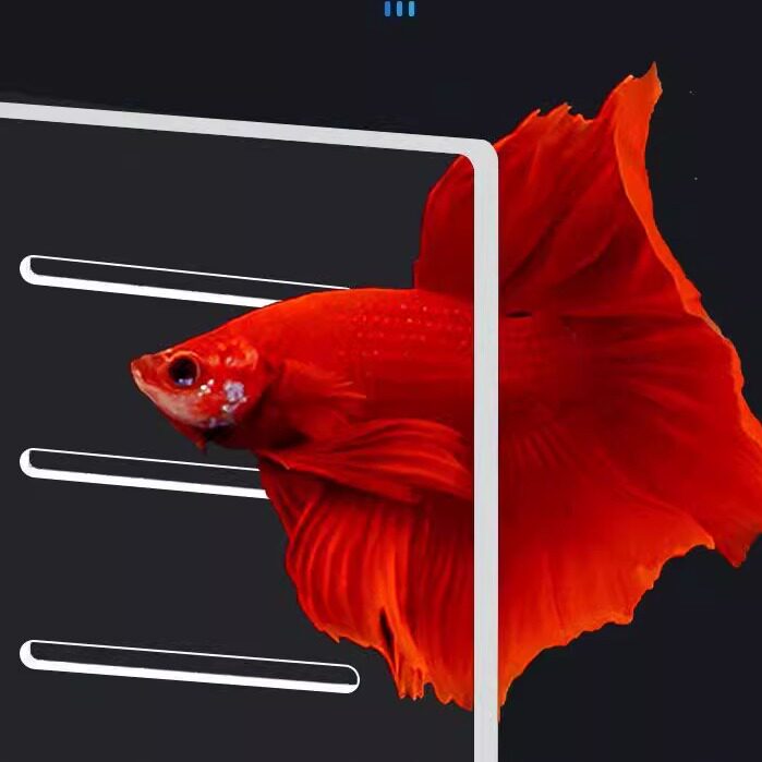 Fish tank consumables and accessories: water plant filter, acrylic cover plate, non-toxic and environmentally friendly, fish tank cover, anti-diving