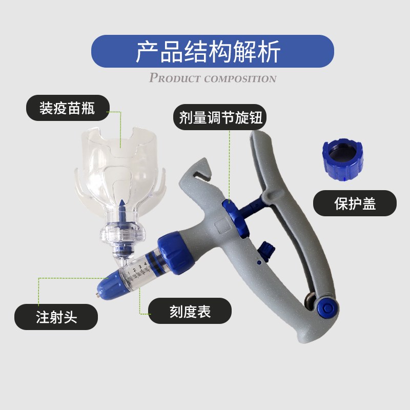 Adjustable serial injection needle Animal Husbandry Farm machinery Needle Machine Continuous Injection Needle Beast with Bovine Goat Poultry