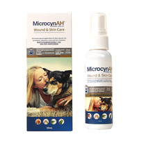 Big Face Cute American Microcyn Mcgochen Pet God Fairy Water Mycodermatitis Trauma Dog Cat Tinea 59ML