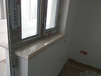 Natural marble countertop Egyptian beige marble countertop stone sill board floating window countertop