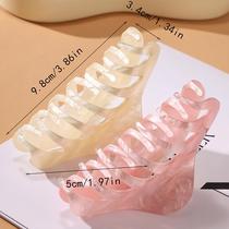 Simple retro headwear hair accessories high-end acetate mermaid clip hair clip shark clip womens hair