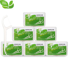 【绿生】超细牙线弓形牙线棒400支