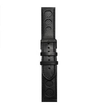 Original IMPORTED SUPERIOR Ub-Boat black calf leather strap IPB steel buckle 1341 20 20 UB-S-060