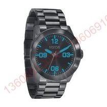 Nixon Nixon A276624-00 mens watch quartz watch black stainless steel dial minimalist steel strip