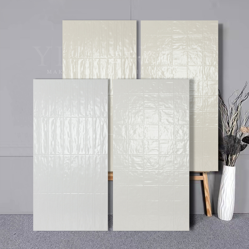 Pearl Glazed Tiles 600X1200 Kitchen Bathroom Toilet Cream Style Wall Tiles Large Size Handmade Checkered Tiles Pearl Glazed Tiles 600X1200 Kitchen Bathroom Toilet Cream Style Wall Tiles Large Size Handmade Checkered Tiles