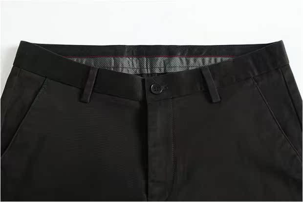 Mới mùa thu nam mid-micro micro slim Slim Quần đen giản dị quần thẳng kinh doanh dụng cụ đa năng quần ống rộng nam