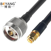 Boyang coaxial radio frequency connection line N revolution SMA revolution wiring coaxial SYV50-5 jumper feeder N-SMA type