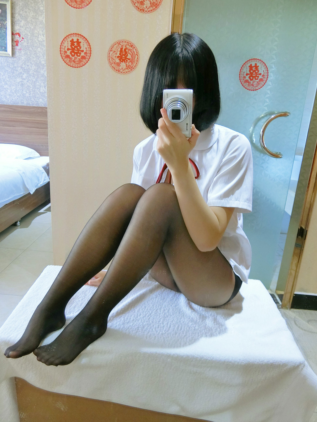 迷人JK小姐姐的黑丝自拍系列