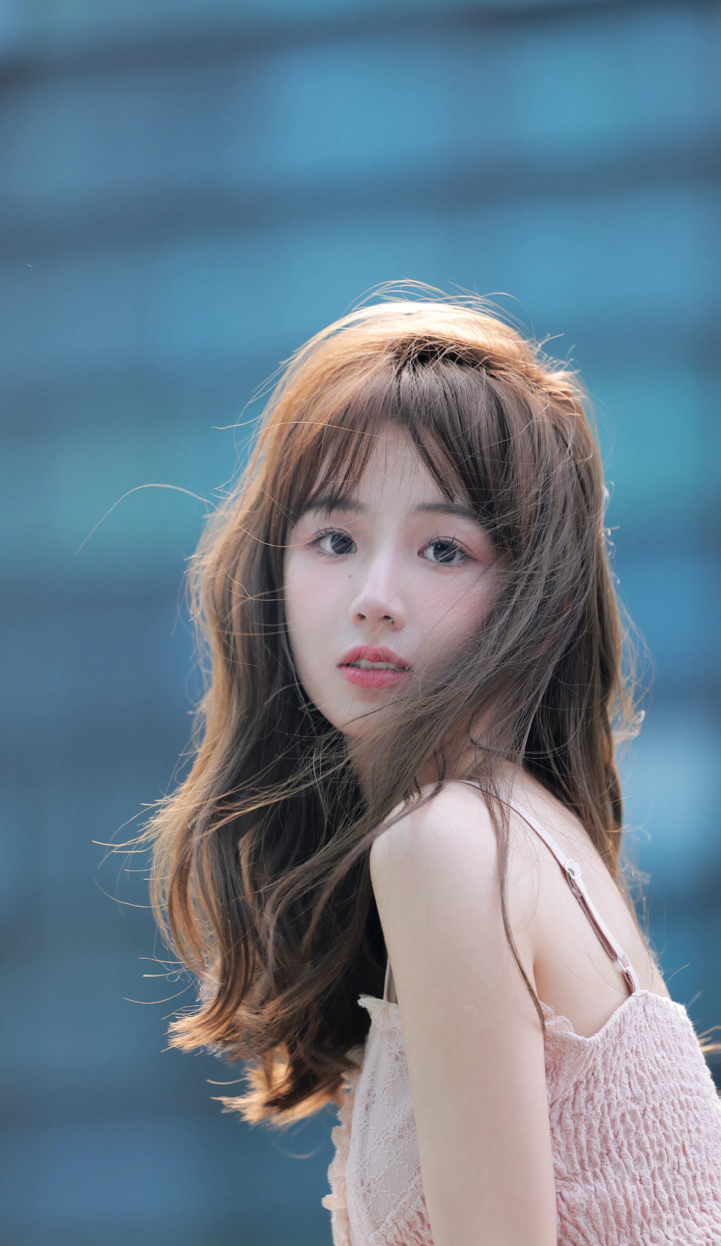 清纯风写真：迷人的自然气息