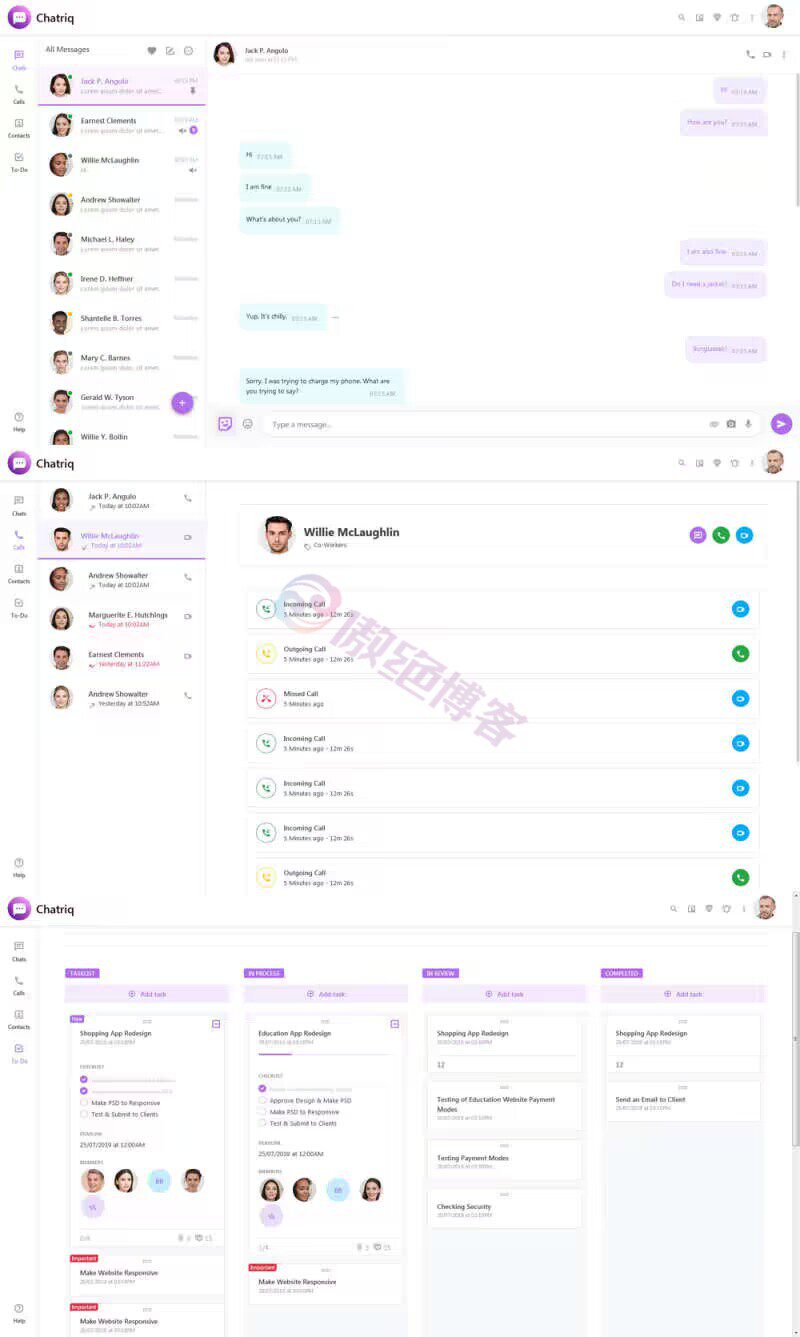 WEB网页聊天功能页面源码-傲绝博客