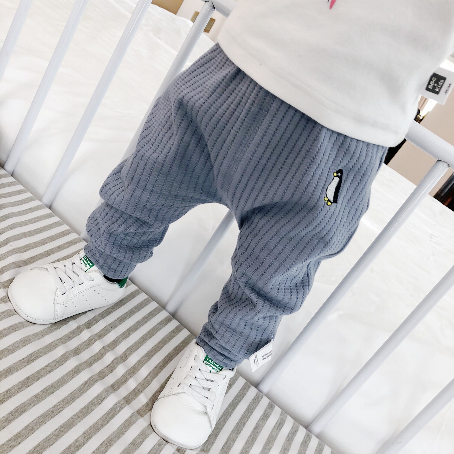 Cotton era official store boy baby pants spring and autumn autumn clothes baby big PP pants fart pants outer wear baby autumn and autumn