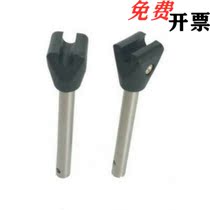 With Shank Round Monorail Clip Black Guardrails Clip 12 Round sticks Single-rail clip plastic pipe clip cantilevered strut-type strut fixing clip