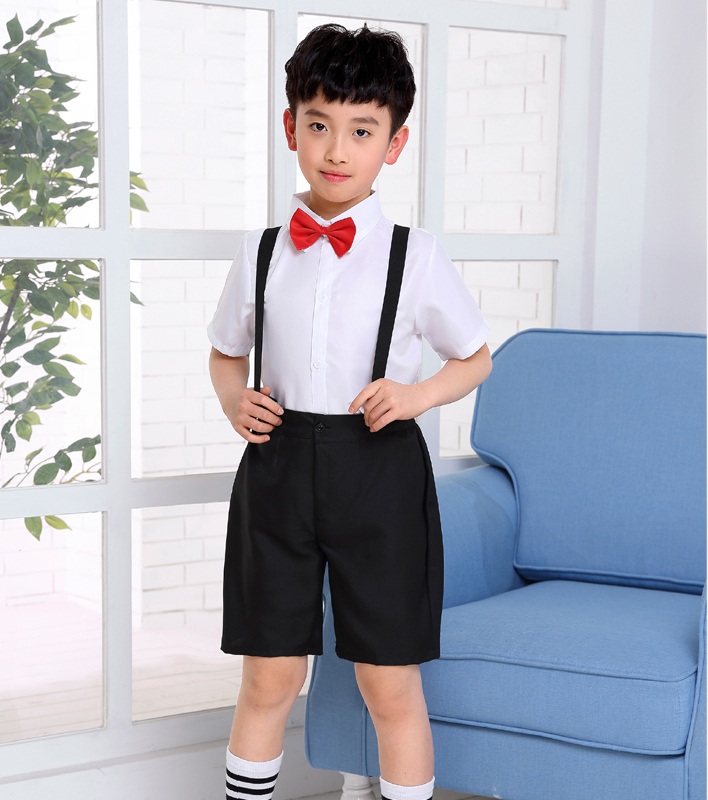 Ngày thiếu nhi Trang phục thiếu nhi Bộ yếm Bộ tiểu học và trung học Điệp khúc Quần áo Hoa cô gái Váy bé trai Đọc quần áo - Trang phục đầm công chúa tutu