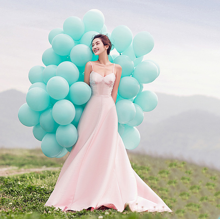 Balloon Wedding Festivities Wedding Party Wedding Dress Photography Photography Props Wedding House Placement Romantic Photo Creative Brigades