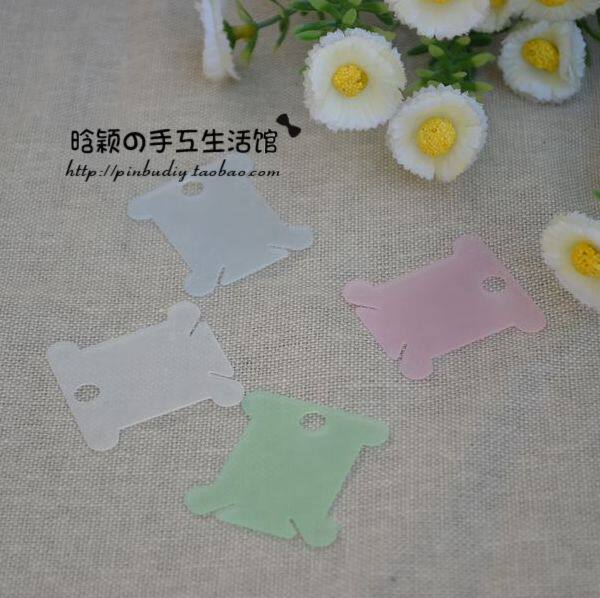 Han Ying handmade accessories Candy color plastic cross stitch winding version 1.3 yuan 10 pieces