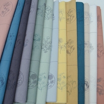 Water-soluble pattern embroidery base cloth water elimination hand embroidery free drawing base cloth 33 drawing part color picture and color number