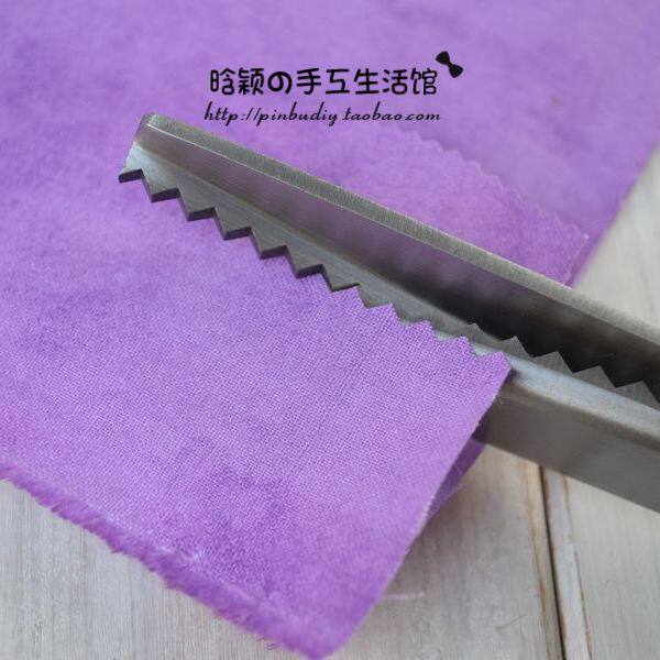 Dog teeth semi-circle lace scissors cut cloth sheared cloth scissors (Beijing, Xinjiang, Tibet, not developed)