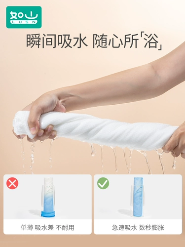 Детское одноразовое банное полотенце для новорожденных, детская упаковка для путешествий, увеличенная толщина