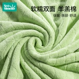 Детское банное полотенце, плащ с капюшоном, банный халат, хлопковое коралловое бархатное демисезонное средство детской гигиены для новорожденных