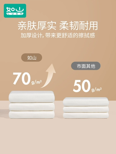 Детское одноразовое банное полотенце для новорожденных, детская упаковка для путешествий, увеличенная толщина