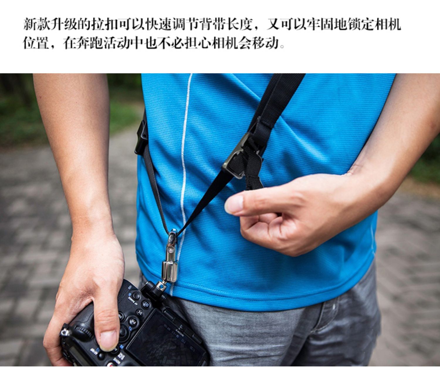 dây đeo chéo dây đeo máy ảnh massage nén Canon Nikon vi đơn Sony SLR dây đeo dây chụp nhanh - Phụ kiện máy ảnh DSLR / đơn túi đựng máy ảnh fujifilm