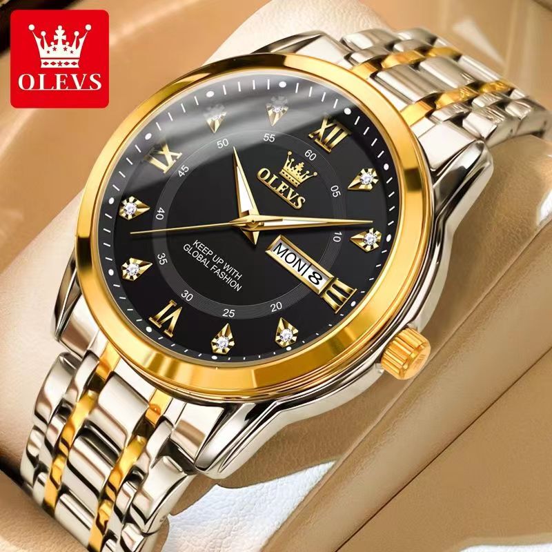 Official Rolex 2026 New Model Genuine Swiss Brand Watch Men's Mechanical Quartz Watch Waterproof Luminous Calendar
