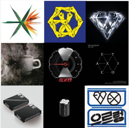 EXO Link MAMA XOXO ROARING EXODUS POISONING EXACT for Life CBX-Taobao