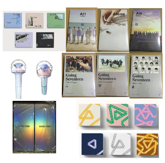 SPOT) SEVENTEEN Regular 3 An Ode Bonus SEVENTEEN second generation Carat support stick