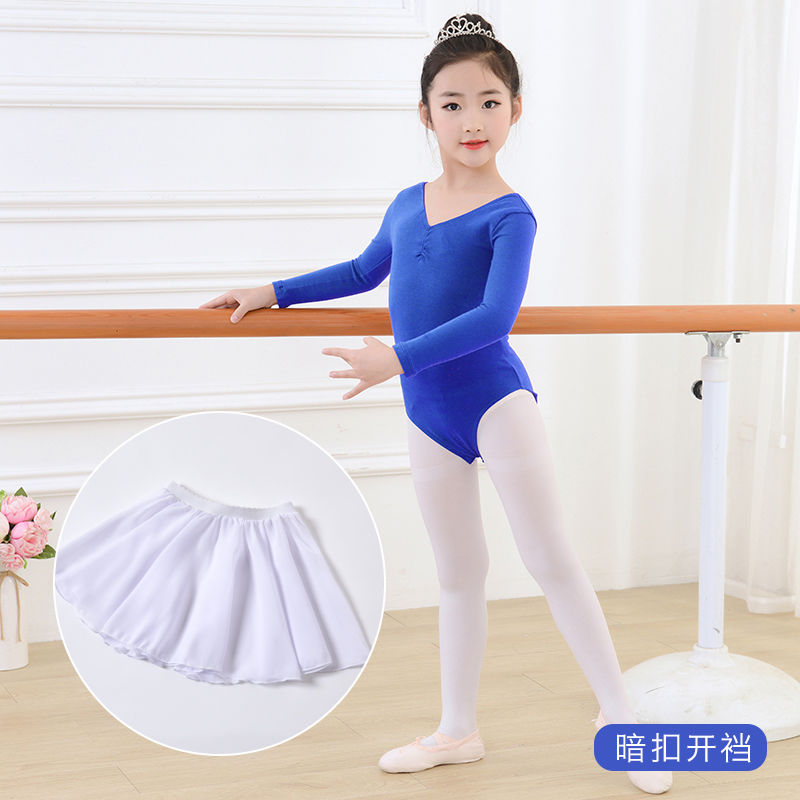 đồng phục khiêu vũ cho trẻ em dài tay jumpsuit cô gái thể dục dụng cụ kiểm tra cấp trẻ em đào tạo cô gái thân quần áo mùa hè của khiêu vũ quần áo