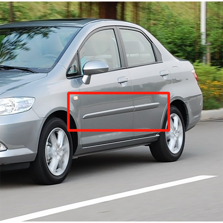 Suitable for Honda Sidi 06 07 08 front and rear body anti-collision strips door anti-collision strip decorative strips
