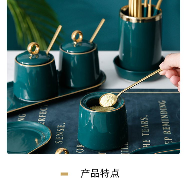 Nordic ceramic tube of chopsticks chopsticks box, box frame kitchen household mouldproof waterlogging under caused by excessive rainfall chopsticks knife and fork spoon is received