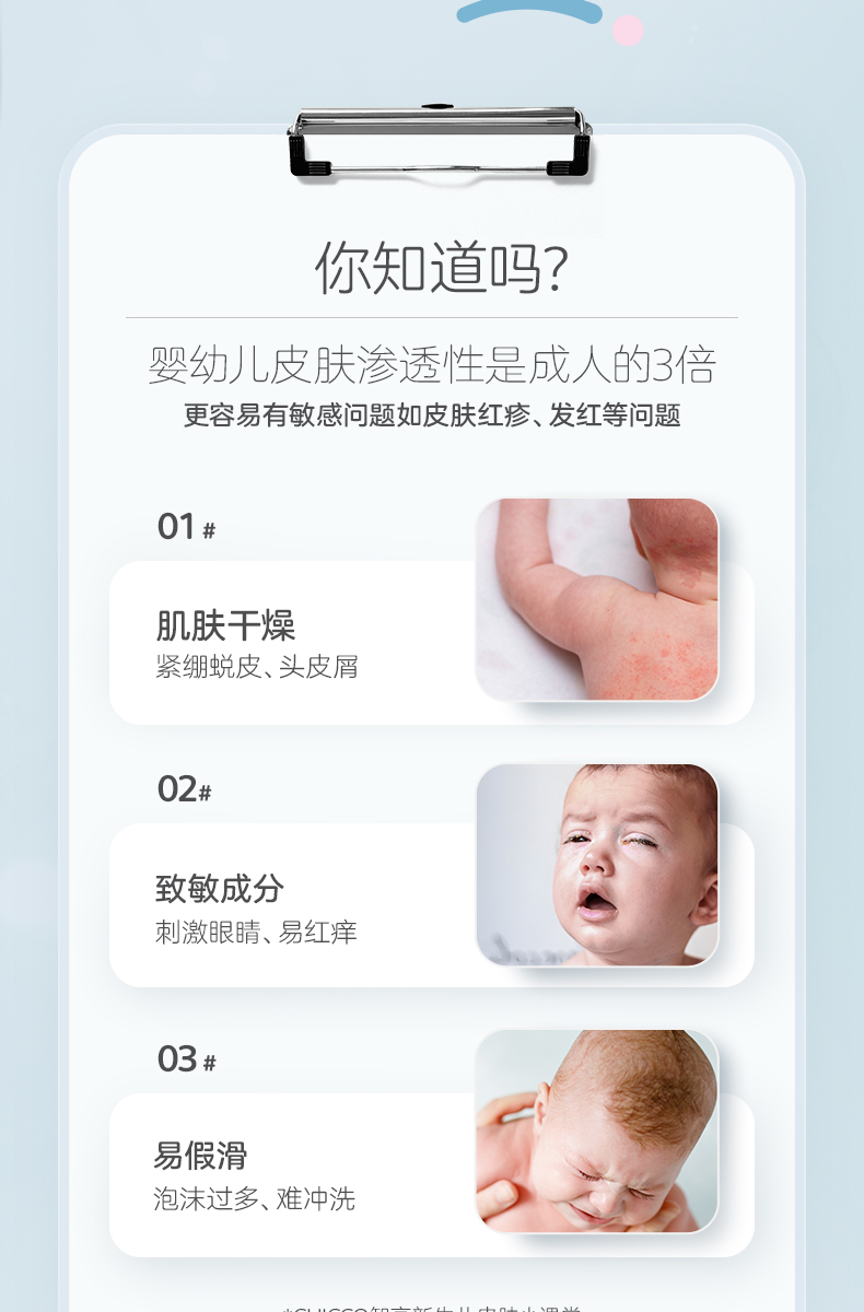 智高 儿童二合一洗发水沐浴露500ml 图3