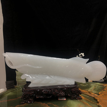 Golden dragon fish ornaments Zhaocai wine cabinet decorations TV cabinet ornaments move new home move new home gifts opening gifts