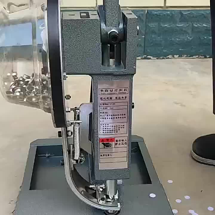 Semi Automatic Grommet Punching Machine Grommet Eyelet Press Machine