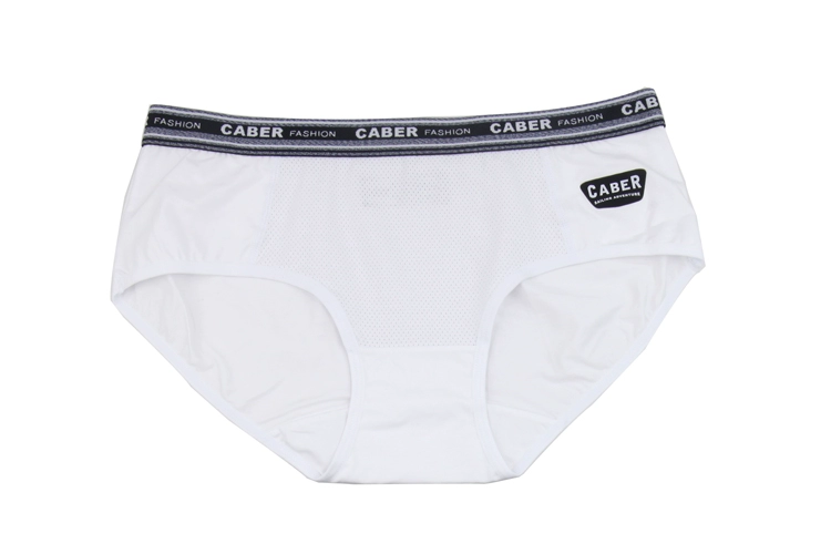 Đồ lót cặp đôi Carberi Đàn ông và phụ nữ thể thao màu rắn cotton màu đen và trắng quần boxer tam giác 3954 5954 quần lót nữ cạp cao