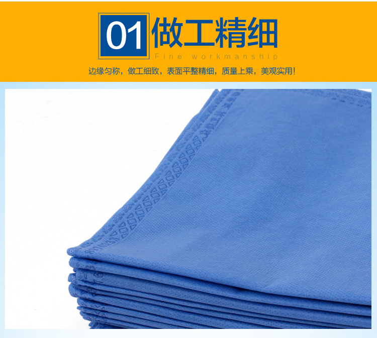 Dùng một lần không dệt y tế gối vải đi du lịch màu xanh / trắng đơn khử trùng gối dày áo gối 20 - Gối trường hợp gối nằm cao su non