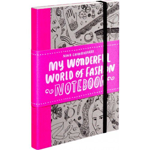 Fashion Notebook) British Vogue fashion illustrator Nina Chakrabarti hands account Ben-Taobao