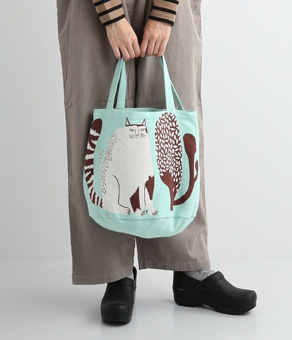Japanese Illustrator Morita Miw's Forest Fairy Tale Series Pure Cotton Tote Bag, Shoulder Bag | Domestic Stock