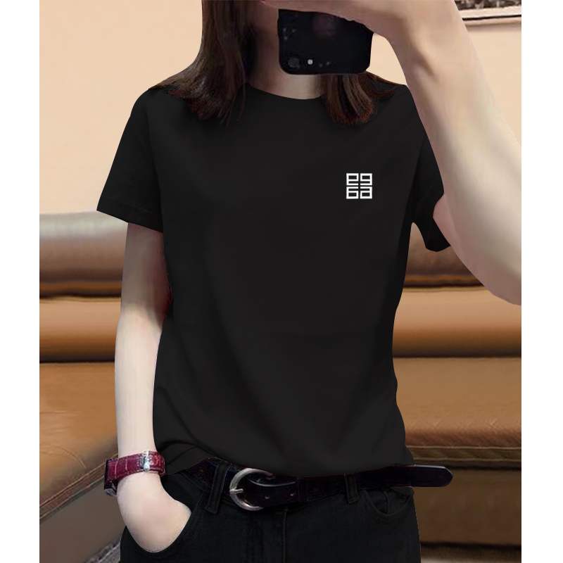 South Korea's short - sleeved t-shirt in summer 2023 new Bayu Han version relaxed leisure design in tide