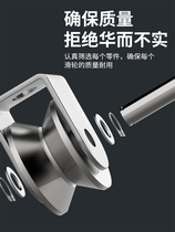 304 stainless steel pulley bearing roller fixed pulley wire rope track wheel VHU type groove wheel lifting pulley hanging wheel
