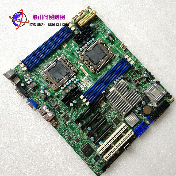 Original Ultra Micro X8DTL-6 Server Workstation motherboard onboard SAS 6GB spike ASUS Z8NA-D6