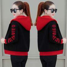 肯梵图正品秋冬连帽卫衣加绒加厚外套