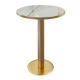 Rock Board Round Counder Dining Table 60x60 см.