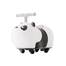 Les Panda Childrens Peanut Car Twist Car with Tow Bucket Baby Yo-Yo Car One-Year-Old Gift Anti-Rollover