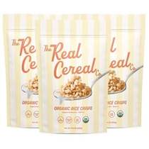 The Real Cereal Company Organic Brown Rice Crisps Cereal