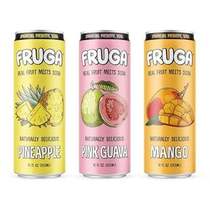 FRUGA Sparkling Prebiotic Super Soda Gut Health Low Cal