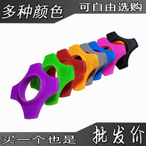 Microphone anti-slip ring KTV wireless microphone protection microphone soft silicone anti-slip ring four-corner ring anti-fall and anti-roll ring