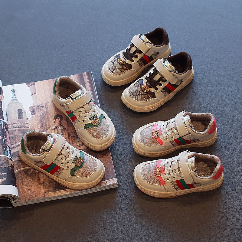 British next kiss children's shoes 2021 new Korean pie fashion air and Korean soft soles