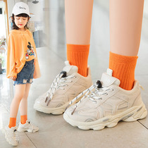 UK next kiss children sneakers 2020 fall new male and female children old daddy shoes net face breathable mesh shoes